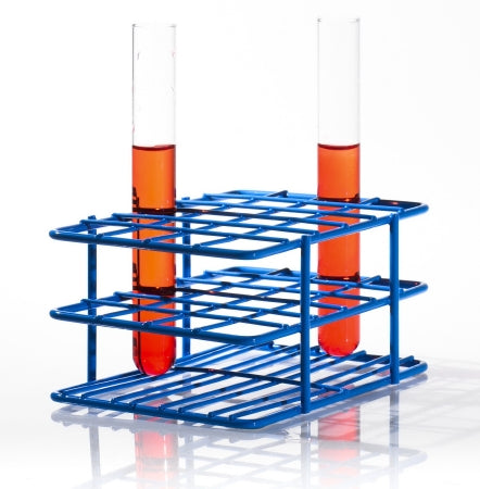 Bel-Art Products Poxygrid Test Tube Rack 24 Place 15 mm - 16 mm Tube Size Blue 62 X 89 X 121 mm - 18788-1601