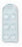 Key Surgical - Instrument Tip Protecting Cap 0.375 X 1 Inch, Clear, Airflow Cap - 3-16-07