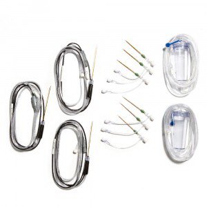 COOLIEF - Multi-Cooled Radiofrequency Kit 100 mm L, 4 mm Active Tip, Disposable, Sterile, EO Sterilization Method, CRP-17-100 Probe - MCK3-17-100-4