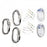 COOLIEF - Multi-Cooled Radiofrequency Kit 100 mm L, 4 mm Active Tip, Disposable, Sterile, EO Sterilization Method, CRP-17-100 Probe - MCK3-17-100-4