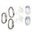 Avanos Medical Sales LLC COOLIEF Multi-Cooled Radiofrequency Kit 75 mm L, 4 mm Active Tip, Disposable, Sterile, EO Sterilization Method, CRP-17-75 Probe - CK3-17-75-4