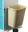 Lakeside Manufacturing Cart Waste Container For Medical Cart LAB-1 Accessory Bar - LWC-3