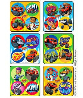 Medibadge Disney 300 Per Unit Blaze And The Monster Machines - Minibadges Sticker - 2428
