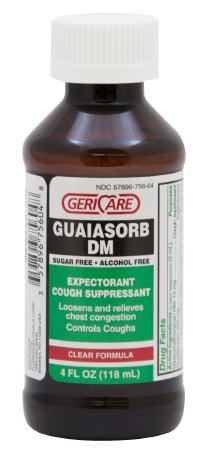 Geri-Care - Cold and Cough Relief 100 mg - 10 mg / 5 mL Strength Liquid 4 oz. - Q755-04-GCP