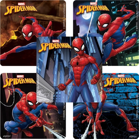 Smilemakers Disney 100 Per Unit Spider-Man Sticker 2.5 Inch - SPDYB
