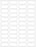 UAL - Blank Label Printer Label White Thermal Piggiyback 1 X 2-1/16 Inch - ULPCS16-W