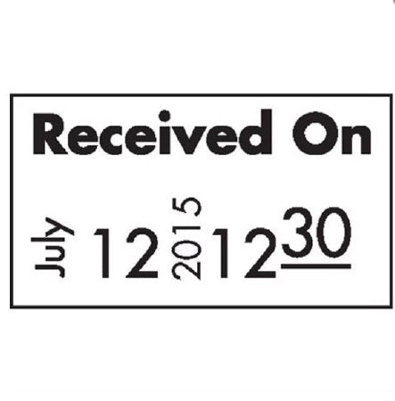 Market Lab - Pre-Printed Label Advisory Label White Paper RECEIVED ON / JULY, 12, 2015, 12,30 Black Quality Control Label - 6606-WH