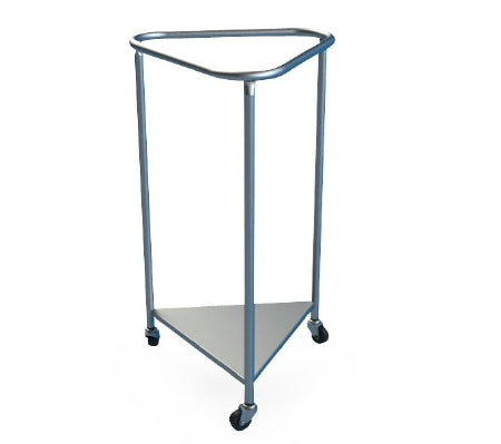 Mac Medical Inc Hamper Stand Rolling Triangular Opening Open Top Without Lid - LH1000
