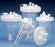 Deroyal Suction Canister Crystaline 1200 Ml Press On Lid - 71-3009