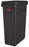 Rubbermaid Slim Jim - Trash Can 23 gal. Rectangular Black LLDPE Open Top - FG354060BLA