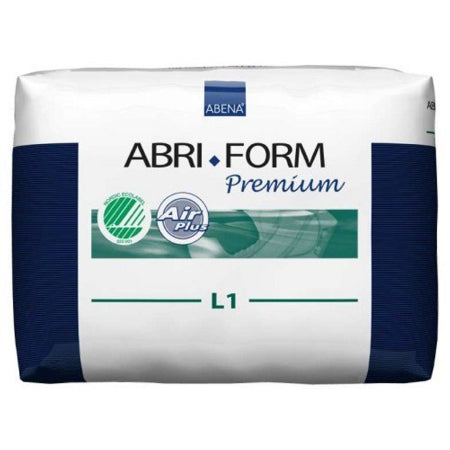Abena North America Abri-Form Premium L1 Adult Incontinent Brief Tab Closure Large Disposable Moderate Absorbency - 43066