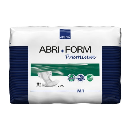 Abri-Form Premium M1 - Unisex Adult Incontinence Brief Medium Disposable Moderate Absorbency - 43061