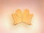 Healthmark Industries Insulated Gauntlet Mitt Autoclave Glove One Size Fits Most Quilted Material Gold 17 Inch Hemmed Cuff NonSterile - 75574