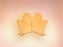 Insulated Gauntlet Mitt - Autoclave Glove One Size Fits Most Quilted Material Gold 17 Inch Hemmed Cuff NonSterile - 75574