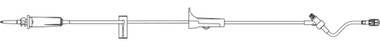 B. Braun Administration Set 15 Drops / mL Drip Rate 113 Inch Tubing 1 Port - 354201