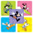 Smilemakers Disney 100 Per Unit Mickey And Friends Sticker 2.5 Inch - MICKB