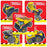 Smilemakers  100 Per Unit Tonka Truck Sticker 2.5 Inch - TONKB