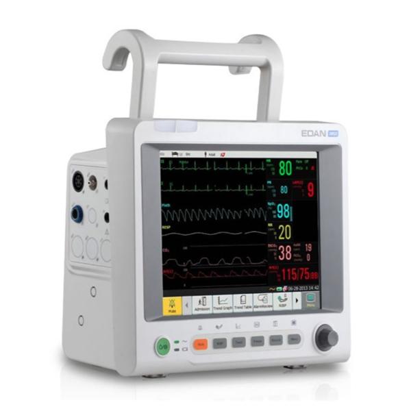 Edan Diagnostics Monitor Continuous Im60 10.1" Lcd Color Ecg Nibp Spo2 Co2 Temp Printer Ea - iM60.CS.P