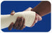 BSN Medical Tensogrip Tubular Bandage Roll Cotton / Rayon Blend with Rubber Yarn 10 cm X 10 Meter Size F - 7151600