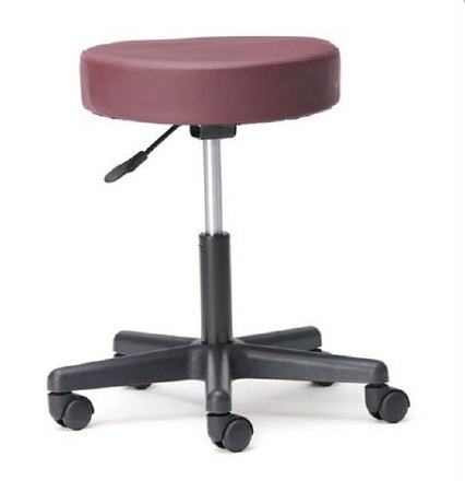 Market Lab Inc Pneumatic Stool Pneumatic Height Adjustment Burgundy - 5915-BG
