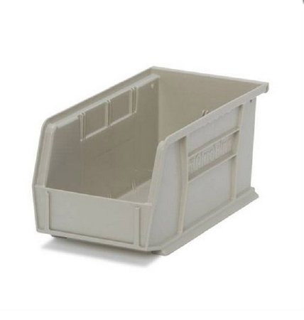 Akro-Mils Akrobins Storage Bin AkroBins Stone Industrial Grade Polymers 4 X 4-1/8 X 10-7/8 Inch - 30224STONE
