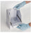 Market Lab - Wipe Dispenser White ABS Plastic Manual Wall Mount - 15065