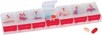 Apothecary Products Pill Organizer X-Large 7 Day 1 Dose - 95052