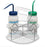 Market Lab - Rotating Wash Bottle Holder 8.5 X 8.5 X 9 Inch, Latex-free, 360° Rotation, 4 Section - 14382