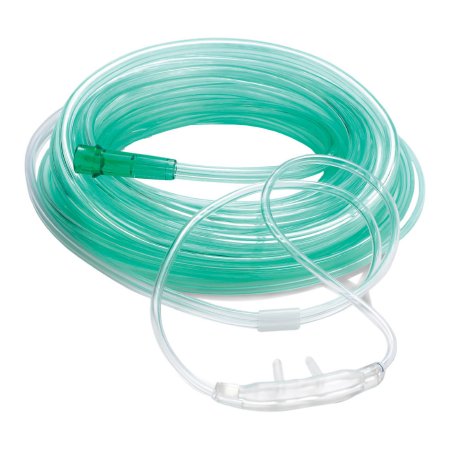 Ventlab - ETCO2 Nasal Sampling Cannula with O2 Delivery With Oxygen Delivery Adult Curved Prong / NonFlared Tip - 4107