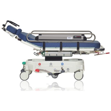7500-NE - Eye Surgery Stretcher Adjustable Height / Hydraulic 750 lbs. Weight Capacity - 7500NE