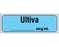 Shamrock - Pre-Printed Label Anesthesia Label White - SA-2412-PRE