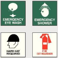 SEE Signs - Wall Sign First Aid Sign Emergency Eye Wash - 56606-789