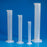 Globe Scientific Graduated Cylinder Pentagonal Base Polypropylene 25 mL - 601077