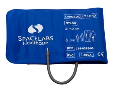 Spacelabs Medical Spacelabs Blood Pressure Cuff, 1 Tube Bladder Adult Large Nylon - 714-0075-00