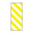 Key Surgical Key Surgical Pre-Printed Label Multipurpose Label Striped Pattern White / Yellow 8-1/2 X 11 Inch - T-320-0105