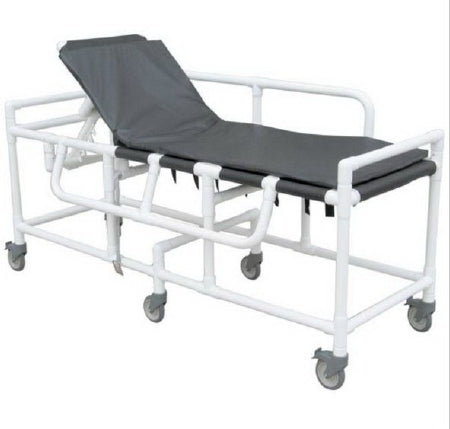 Newmatic Medical SLING GURNEY PVC 3 POS 600LB W/PAD AND ADJ HEADREST - PVCBSG-BK