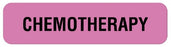 United Ad Label Pre-Printed Label Warning Label CHEMOTHERAPY Fluorescent Pink 5/16 X 1-1/4 Inch - ULHN119
