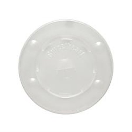 Solo Cup Solo Lid Translucent, Polystyrene, Straw Slot, Cold Applications - L16BL-0100