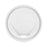 Gourmet Lid - Drinking Cup Dome Lid White, Polystyrene, Sip Hole, Hot Applications - LGXW2-0007