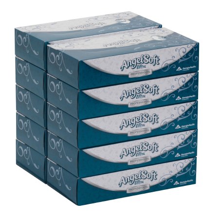 Georgia Pacific Angel Soft Ultra Professional Series Facial Tissue White 7-2/5 X 8-4/5 Inch - 48560