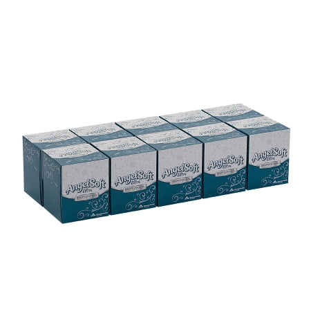Georgia Pacific Angel Soft Ultra Professional Series Facial Tissue White 7-3/5 X 8-1/2 Inch - 46560