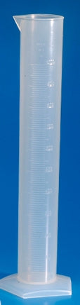 Globe Scientific - Graduated Cylinder Pentagonal Base Polypropylene 2,000 mL (64 oz.) - 601094