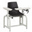 Lab Series ClintonClean - Blood Drawing Chair 1 Adjustable Flip Up Armrest Black - 66060-P