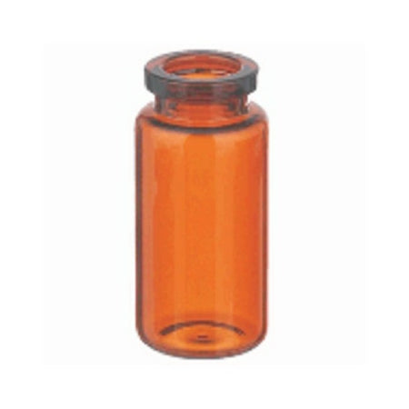 Fisher Scientific Wheaton Serum Tubing Vial Borosilicate Glass 10 mL Aluminum Crimp Seal - 06446J