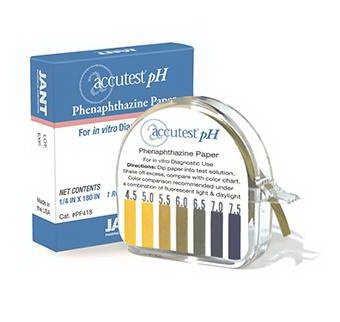 Jant Pharmacal Corporation PAPER, PH INDICATOR ACCUTEST NITRAZINE - PF418