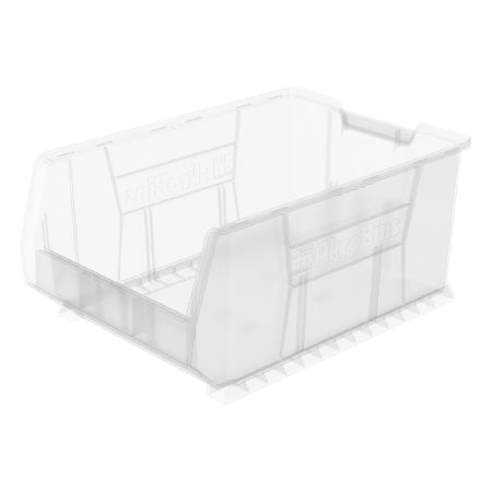 Akro-Mils Super-Size AkroBins Storage Bin Clear Industrial Grade Polymers 11 X 16-1/2 X 23-7/8 Inch - 30288SCLAR