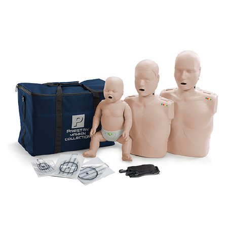 Prestan - CPR Training Mannequin Pack Gender Neutral Adult / Child / Infant - PP-FM-300M-MS