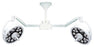 MI 750 - Exam Light Dual Ceiling Mount LED 65 Watt White - XLDP-DC