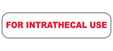 Pre-Printed Label