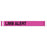 Short Stay - Identification Wristband with Shield Alert Band Adhesive Closure Limb Alert - 3050-37-PDR